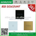 Crystal glass plate touch panel with/without remote control dimmer led touch light switch